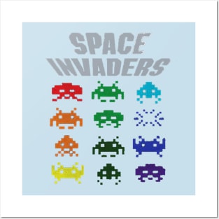 Space Invaders Posters and Art